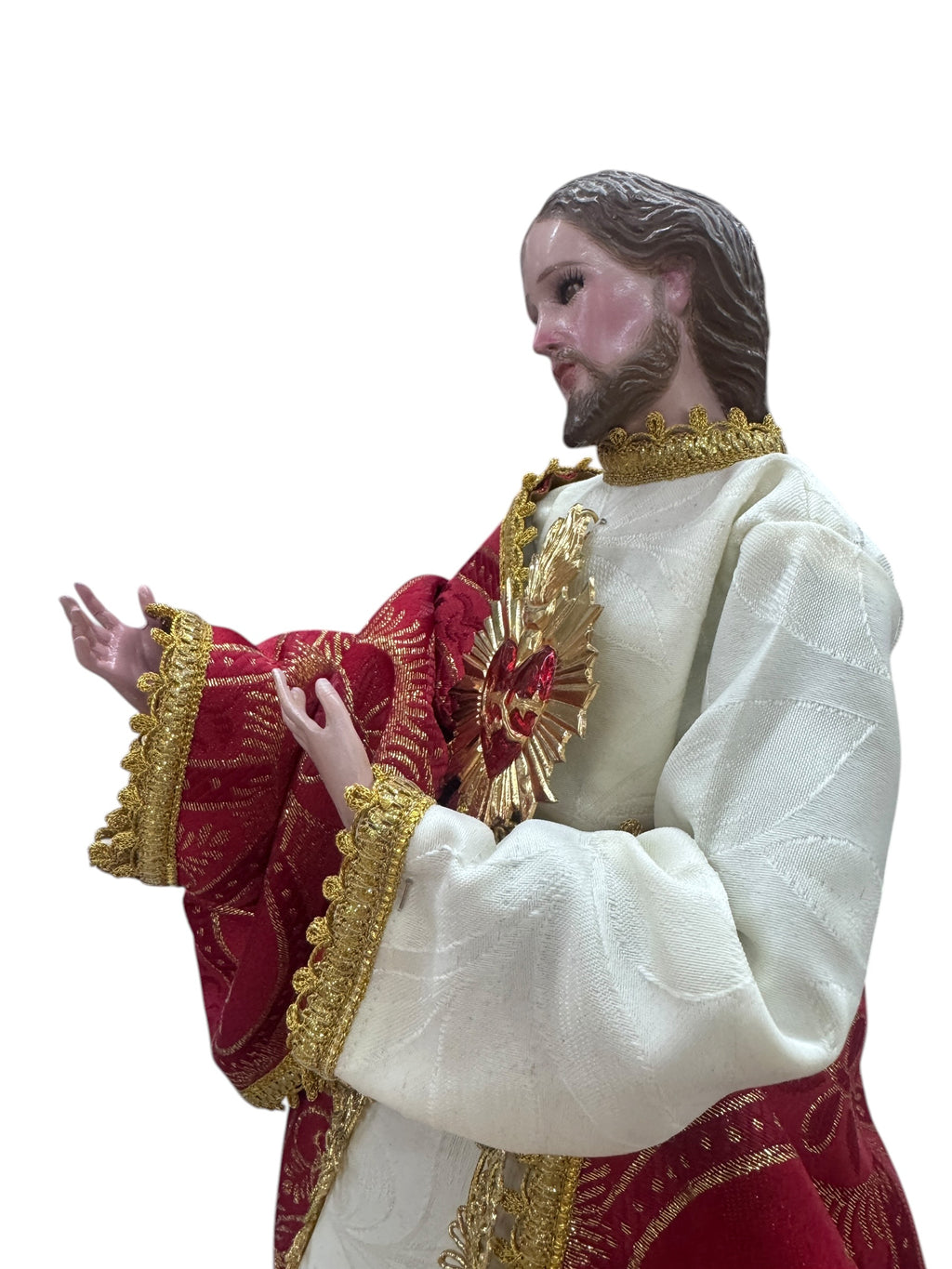 Sagrado Corazón De Jesús 46cm Incluye Accesorios
