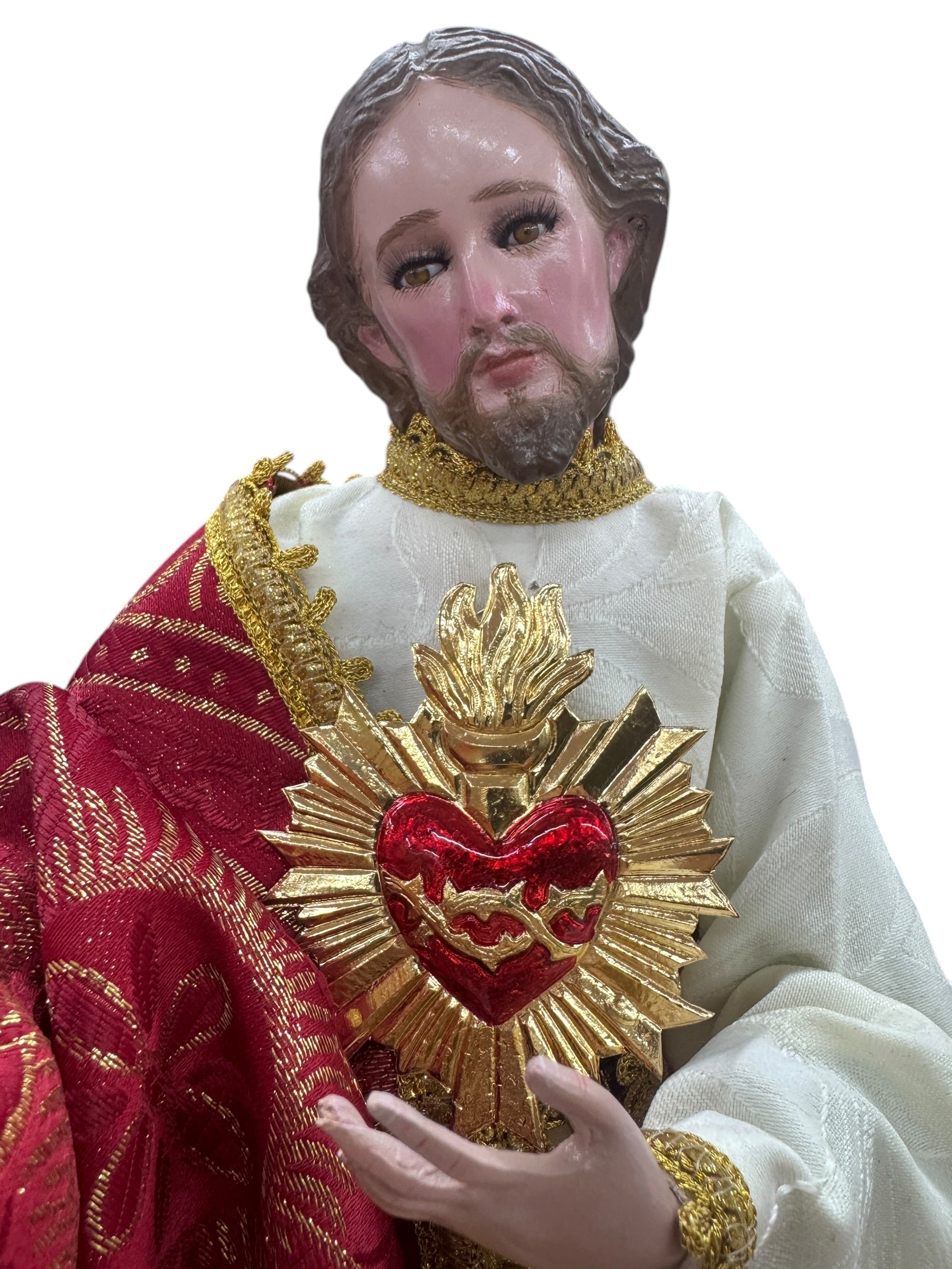 Sagrado Corazón De Jesús 46cm Incluye Accesorios