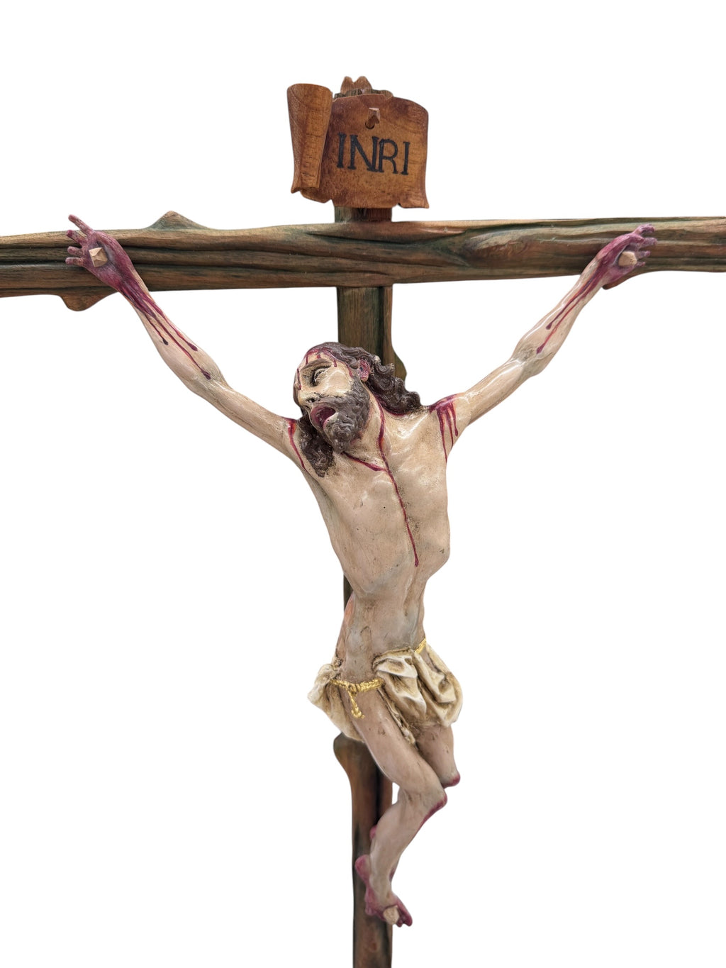 Cristo de Base Agonizante 68cm
