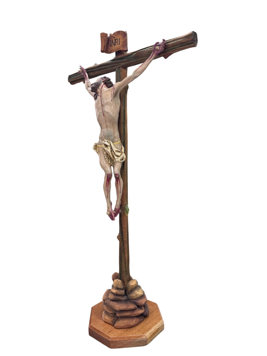 Cristo de Base Agonizante 68cm