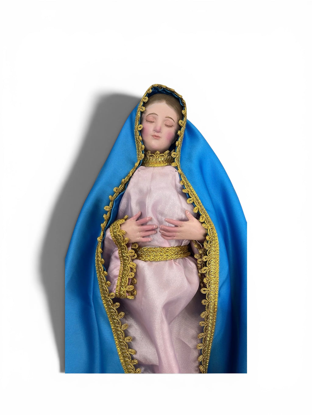 Virgen del tránsito o de Dormicion de María 43cm