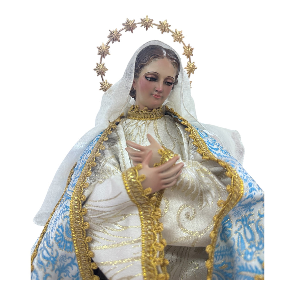 Inmaculada Concepcion De María 68cm Para Vestir