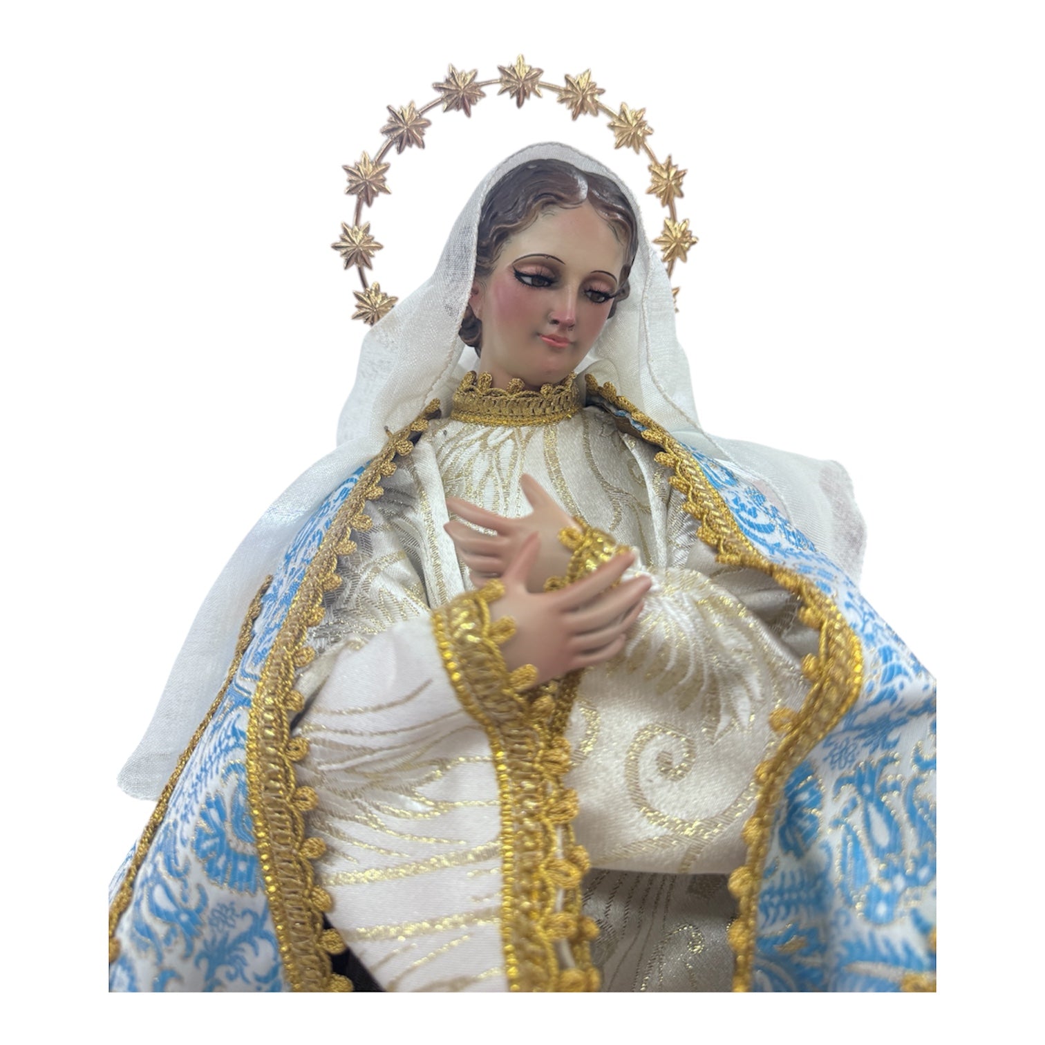 Inmaculada Concepcion De María 68cm Para Vestir