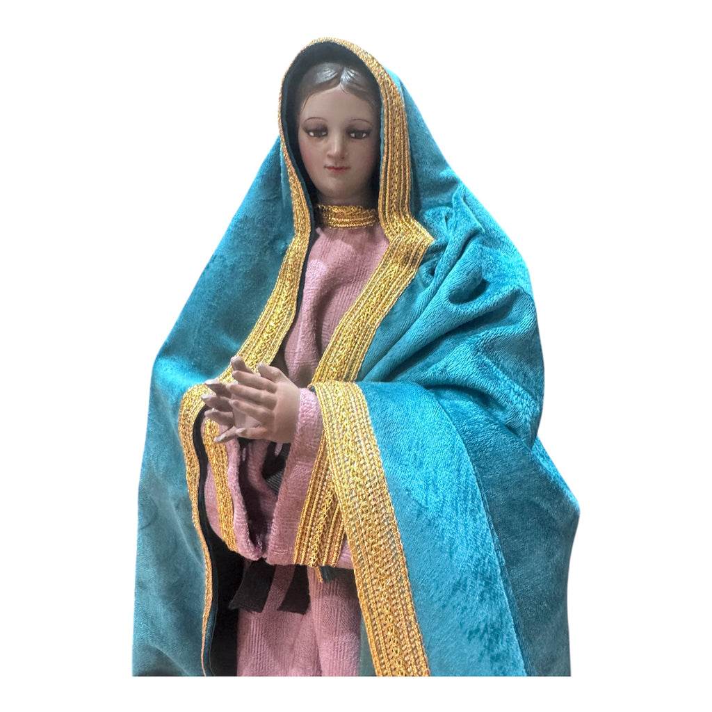 Virgen de Guadalupe Imagen para vestir Articulada 50cm