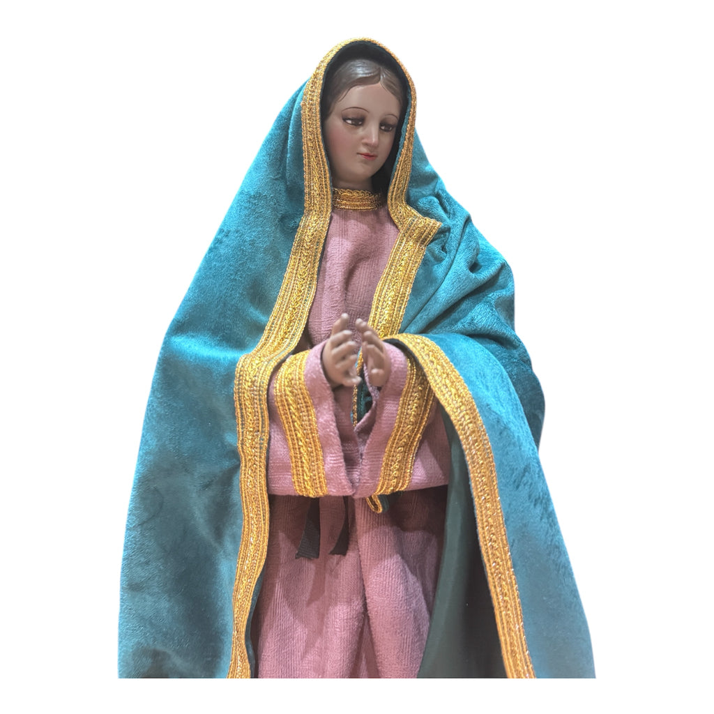 Virgen de Guadalupe Imagen para vestir Articulada 50cm