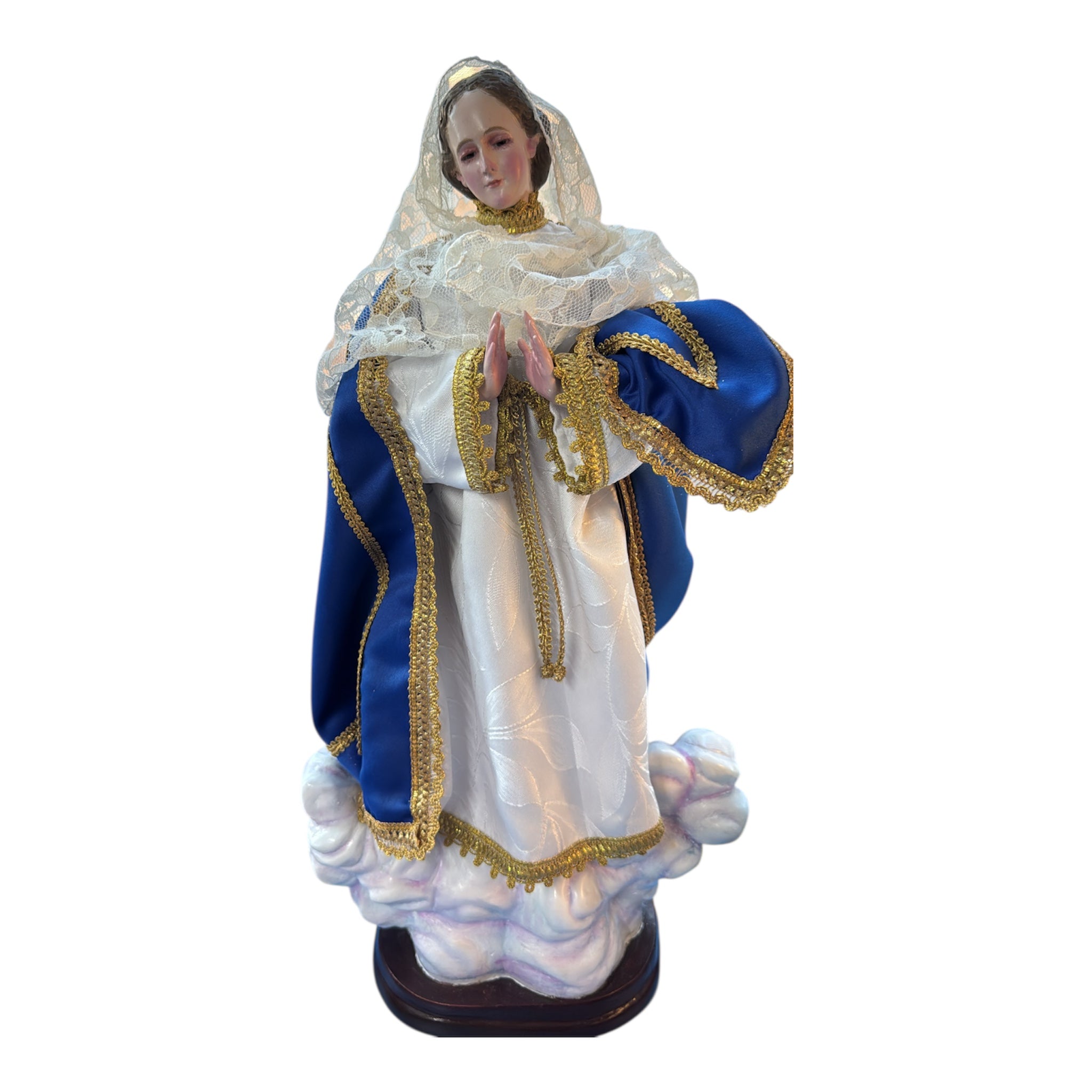 Figura De La Virgen María Diferentes Advocaciones 42cm