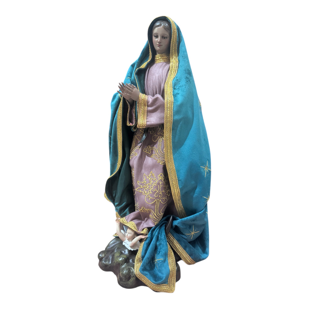 Virgen de Guadalupe Imagen para vestir Articulada 50cm