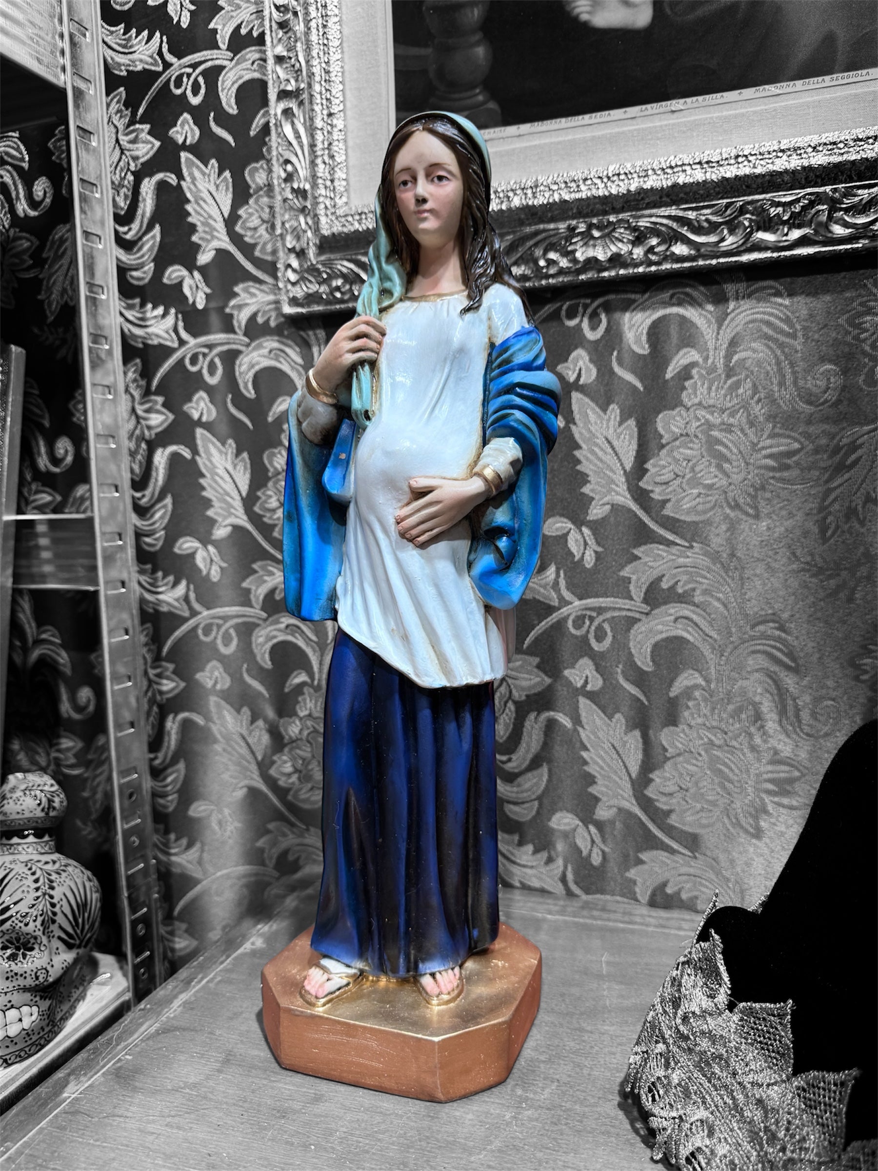 Virgen De La Dulce Espera 41cm