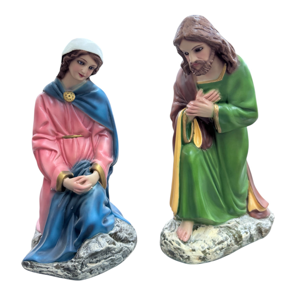Nacimiento Antiguo  7 pzs Acabado Fino 30cm