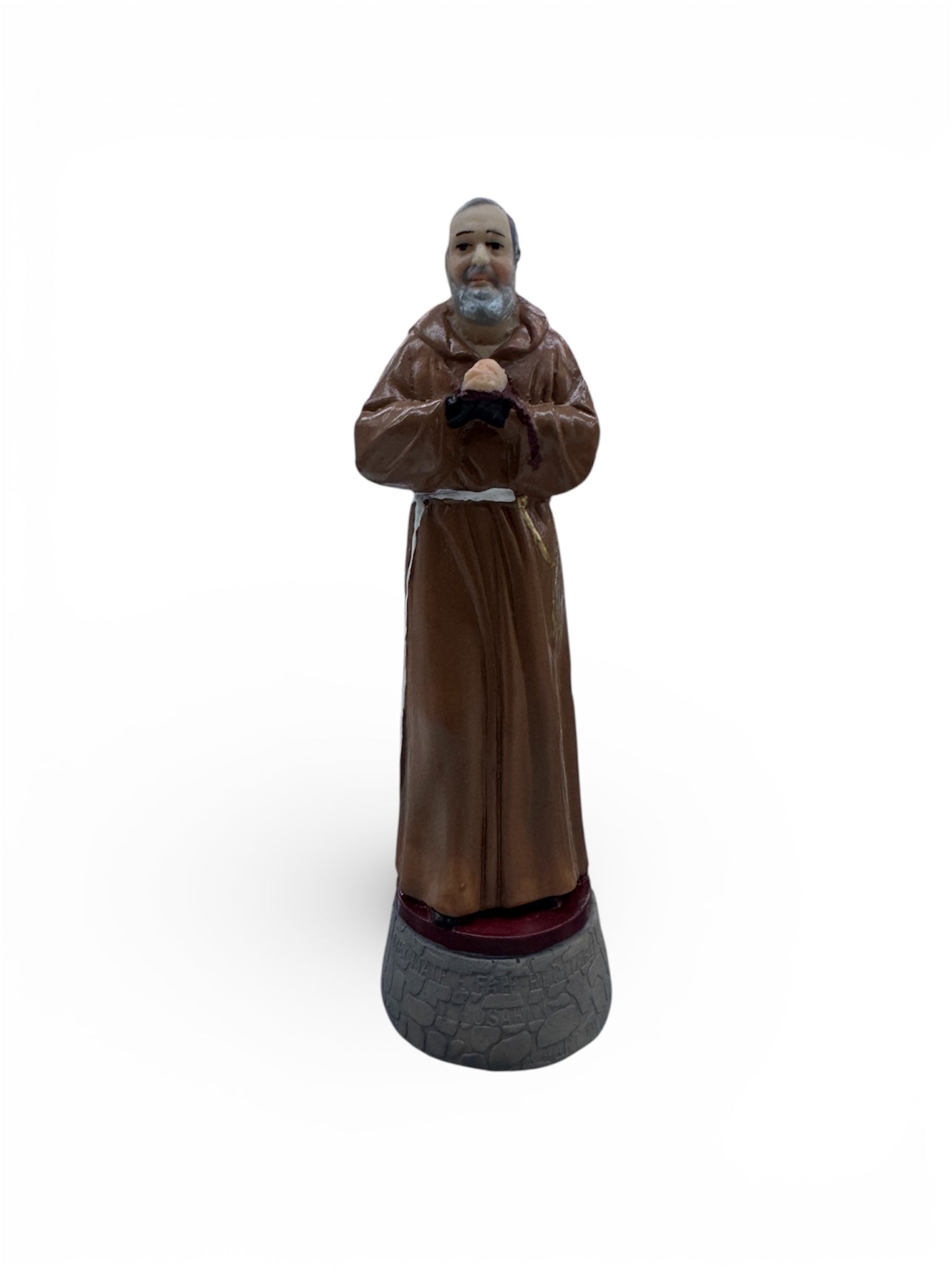 Figura De San Pío Pietrelcina O Padre Pío De  14cm