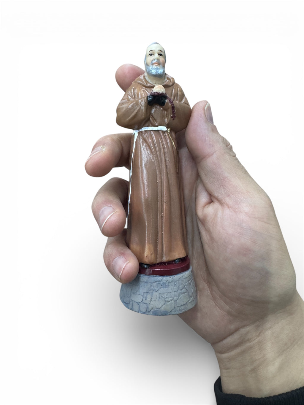 Figura De San Pío Pietrelcina O Padre Pío De  14cm
