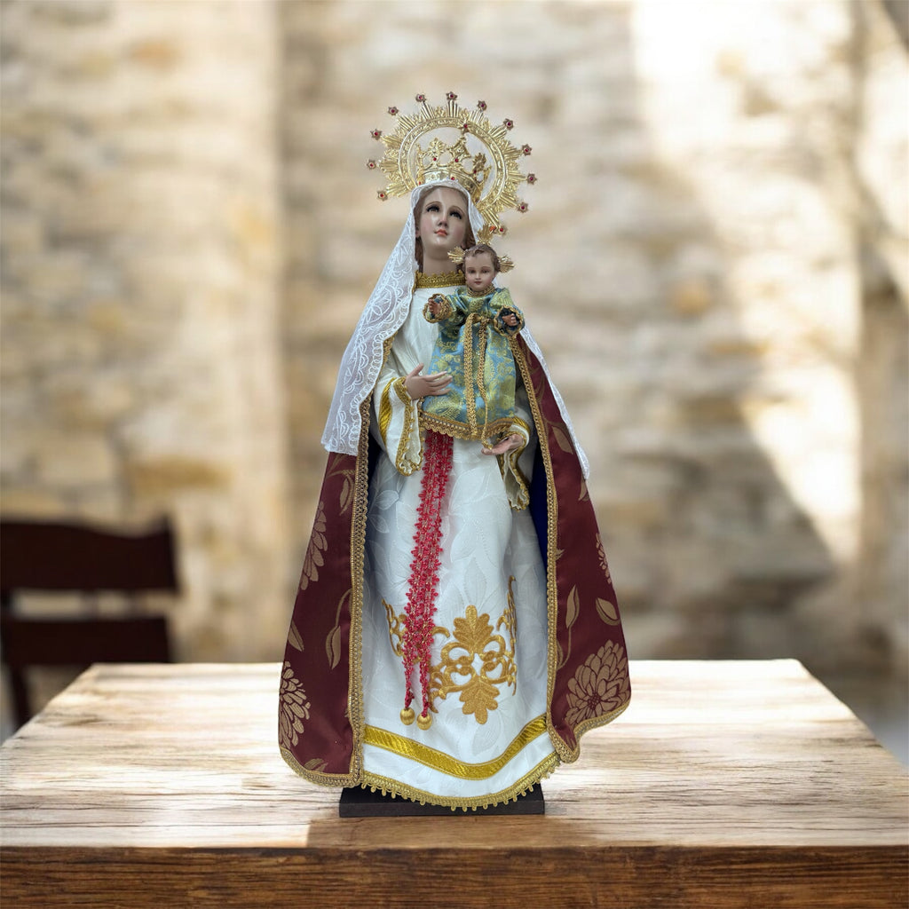 Virgen De La Candelaria Con Accesorio 73cm