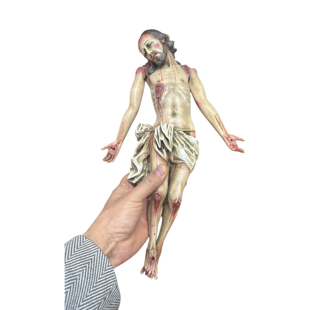 Cristo yacente articulado 38cm