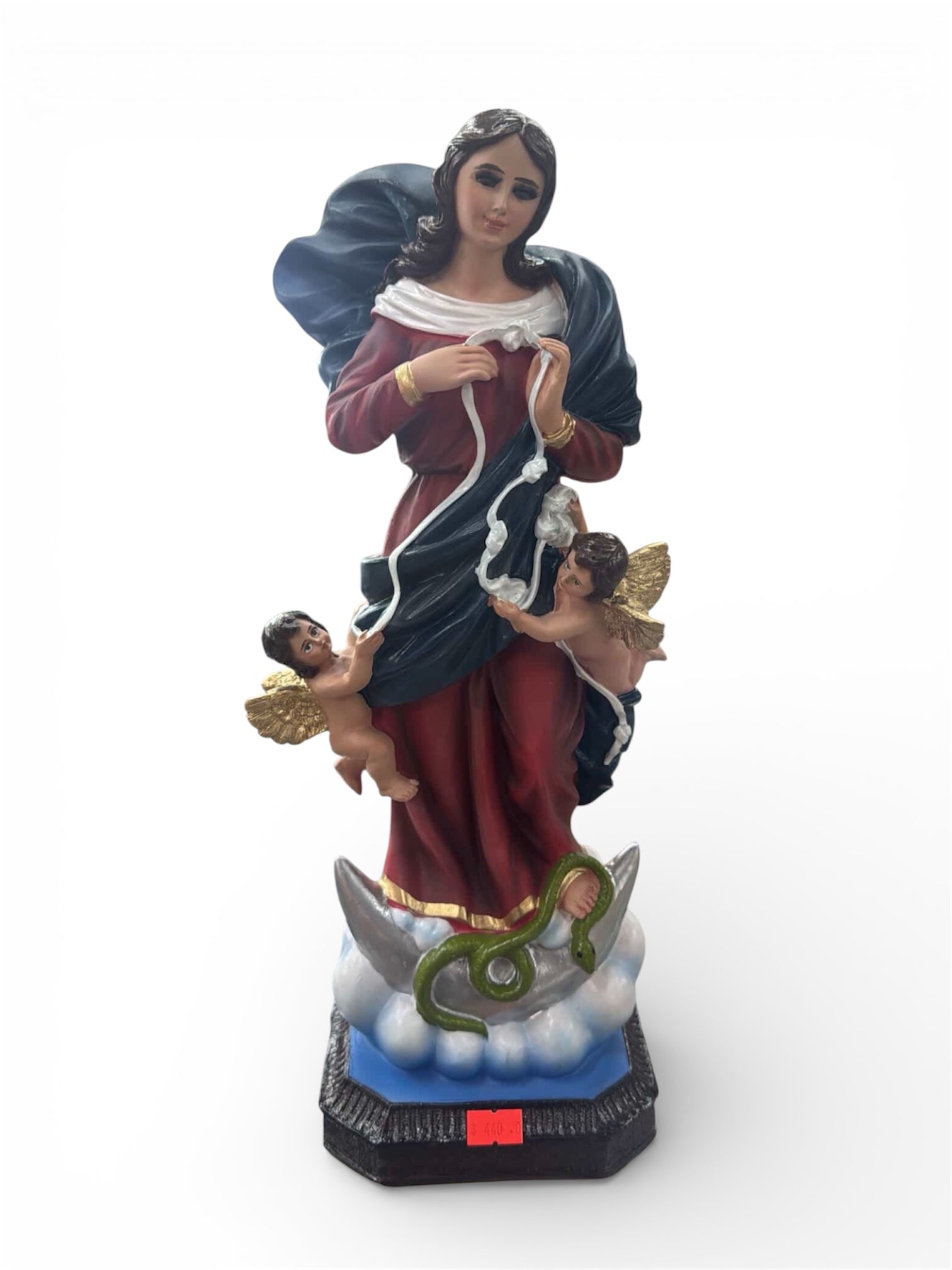 Figura Virgen Desatanudos 38cm