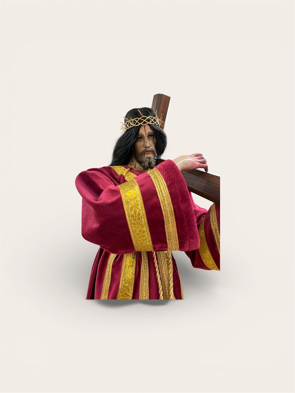 Jesús Nazareno 90cm Imagen Para Vestir Incluye Accesorios