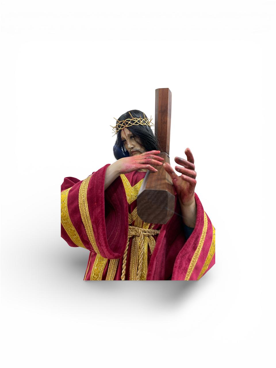 Jesús Nazareno 90cm Imagen Para Vestir Incluye Accesorios