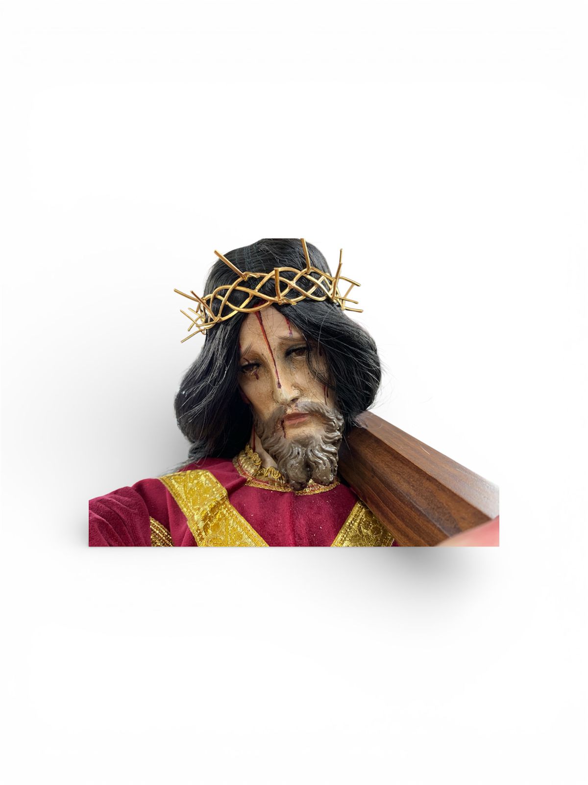 Jesús Nazareno 90cm Imagen Para Vestir Incluye Accesorios