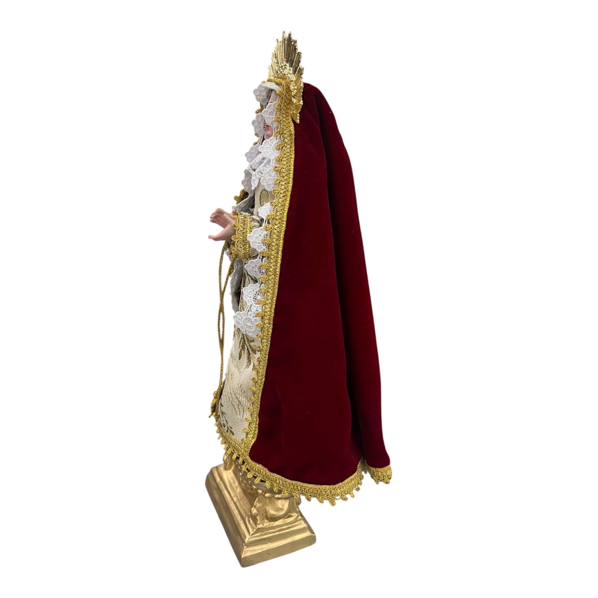 Virgen De Los Dolores Imagen Para Vestir Tipo Candelero 45cm