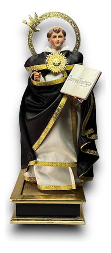 Santo Tomás De Aquino Al Óleo Imagen Para Vestir 63cm