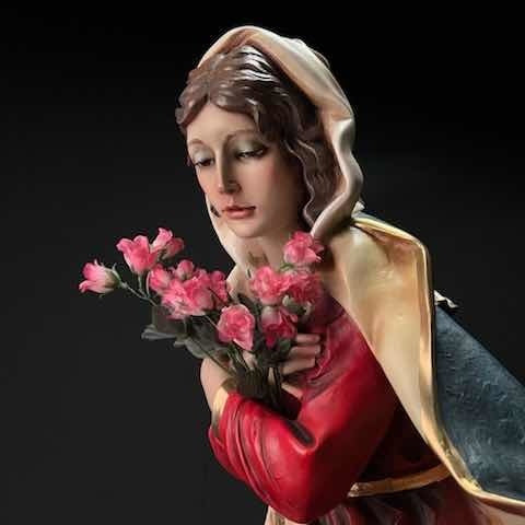 Virgen Maria Para Nacimiento 82 Cm