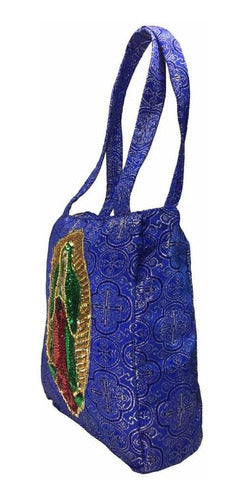 Bolso De Mano Modelo Sacristia Virgen Lentejuelas
