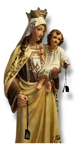 Nuestra Señora Del Carmen O Virgen Del Carmen 105cm