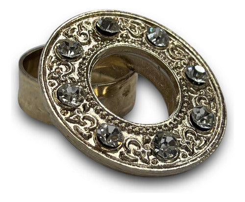 Teca O Relicario Con Cristales (porta Reliquia Santos)