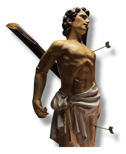 Escultura De San Sebastián Martir O Sebastián De Milán 140cm