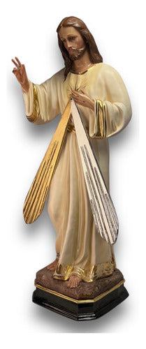 Señor De La Misericordia Al Óleo 130cm