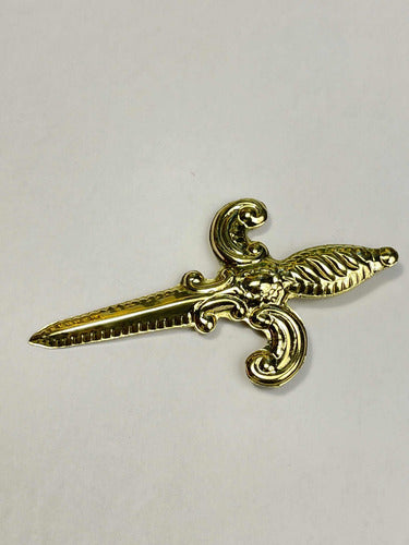 Accesorio Daga Latón Para Virgen De Los Dolores 10cm