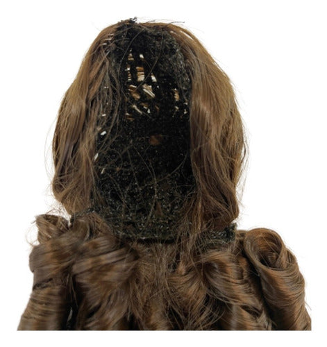 Cabellera Sintética Para Imágenes Religiosas 50cm