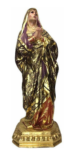 Calvario Set De Dolorosa Y San Juan Evangelista 83cm