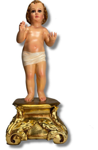Figura Del Niño Jesús De Praga Para Vestir 67cm