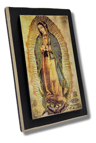 Cuadros De La Virgen De Guadalupe 5piezas De 12cm