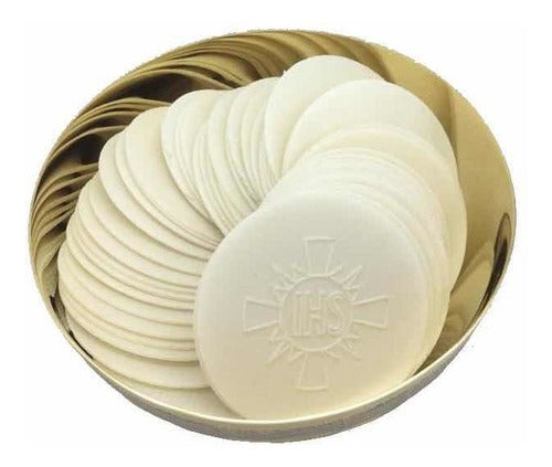 Paquete De 50 Hostias Para Consagrar 9cm Diámetro.