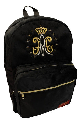 Mochila Sacristía Bordada Mariano