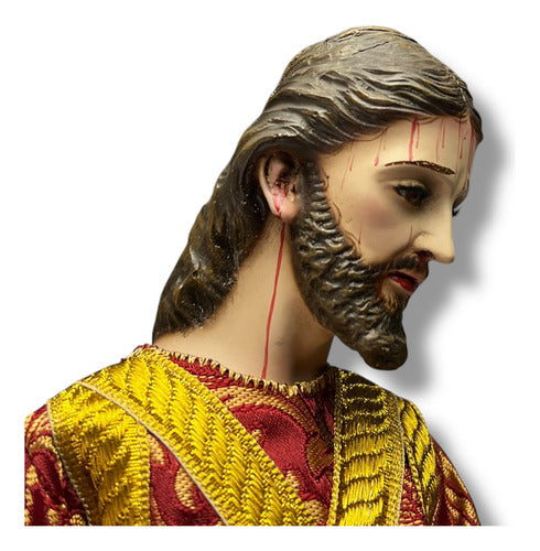 Jesús De Nazaret O Nazareno De Vestir Y Articulado 42cm