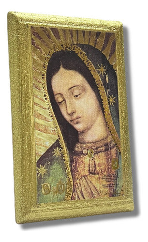 Cuadros De Virgen De Guadalupe Medio Busto 5piezas De 12cm