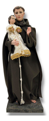 Figura San Antonio De Padua 40cm Para Vestir