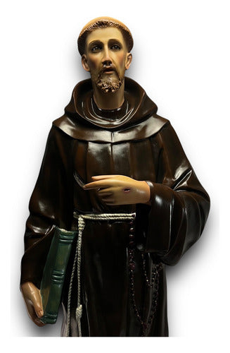 San Francisco De Asis Acabado Fino 126cm