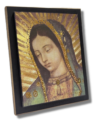 Cuadros De Virgen De Guadalupe Medio Busto 15cm 5 Piezas