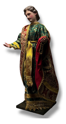 San Juan Evangelista Para Vestir, Articulado Y Bruñido 65cm