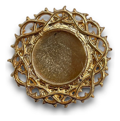 Teca O Relicario Corona De Espinas (porta Reliquia Santos)