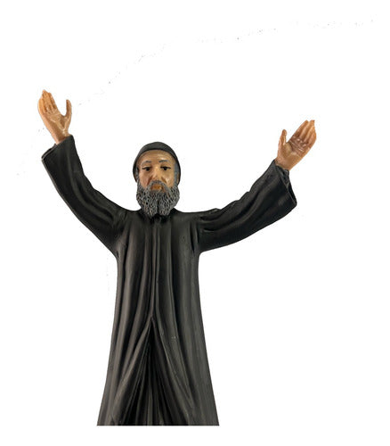San Chárbel Makhlouf Escultura  27cm