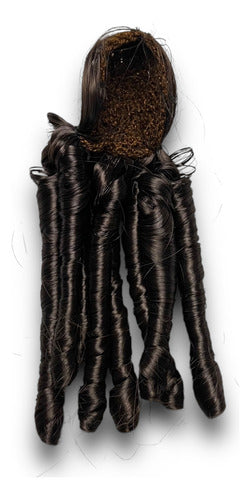 Cabellera Sintética Para Imágenes Religiosas 35cm