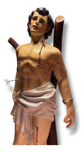 Escultura De San Sebastián Martir O Sebastián De Milán 140cm