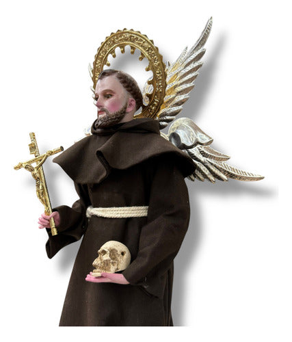 San Francisco De Asís Seráfico Articulado 48cm