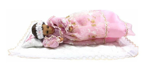 Divina Infantinta O Natividad De María 23 Cm Ojos Abiertos