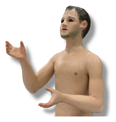 Set De Ánimas Del Purgatorio 19cm Tallas En Madera