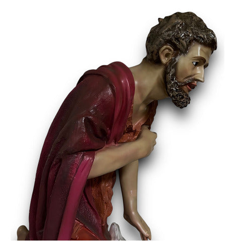 Pastor Arrodillado Para Nacimiento De 80cm